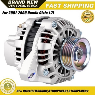 OE Alternator For 2001-2005 Honda Civic 1.7L 13893 70Amp A5TA7091 AFGA51
