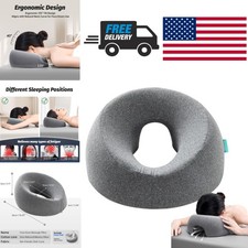 Massage Table Face Pillow Grey Gentle Support for Beauty and Health Preservation