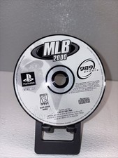 MLB 2000 Sony PlayStation 1 PS1 Game Disc Only 989 Sports Baseball Rated E ESRB
