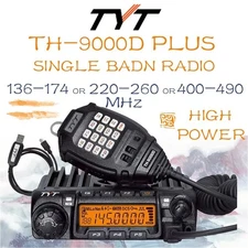 Tyt Th-9000d Mono Band Mobile Transceiver 65W 200 Channel Car Truck Ham Radio