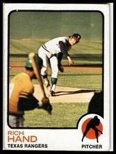 1973 Topps #398 Rich Hand