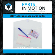 Clear A4 Punched Envelope Wallet X5 8123406 Lyreco Genuine Top Quality Product