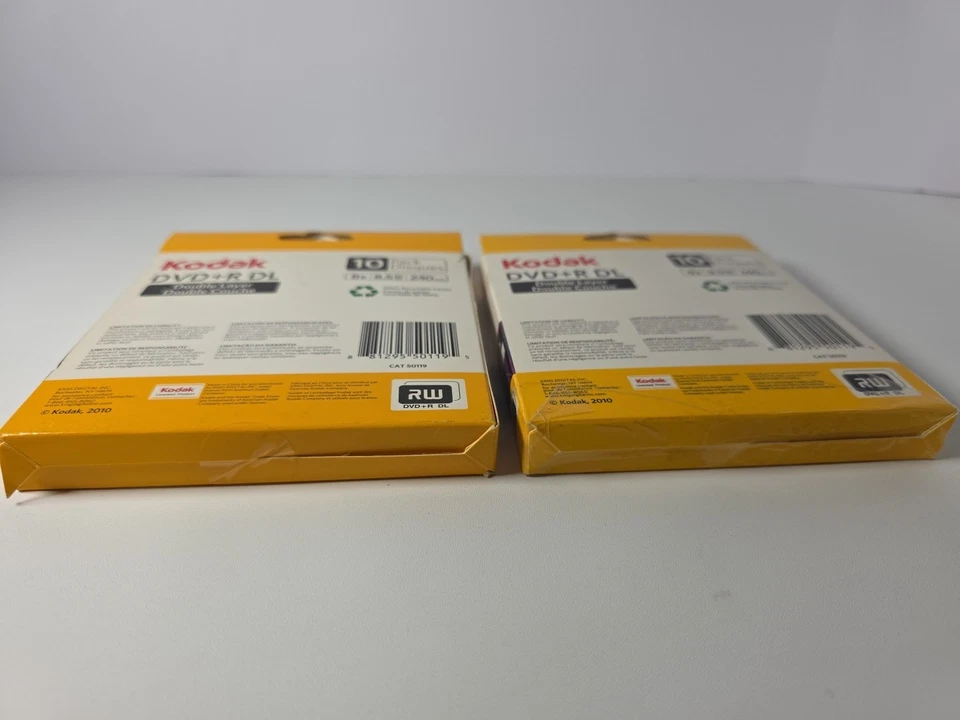 KODAK 8X Blank DVD+R DL Dual Double Layer 8.5GB 240 Min (2x 10 Pack) -  New  - Image 3 of 4