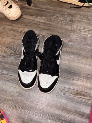 Air Jordan 1 Mid SE 'All Star' Carbon Fiber Black/White Sneakers 3Y