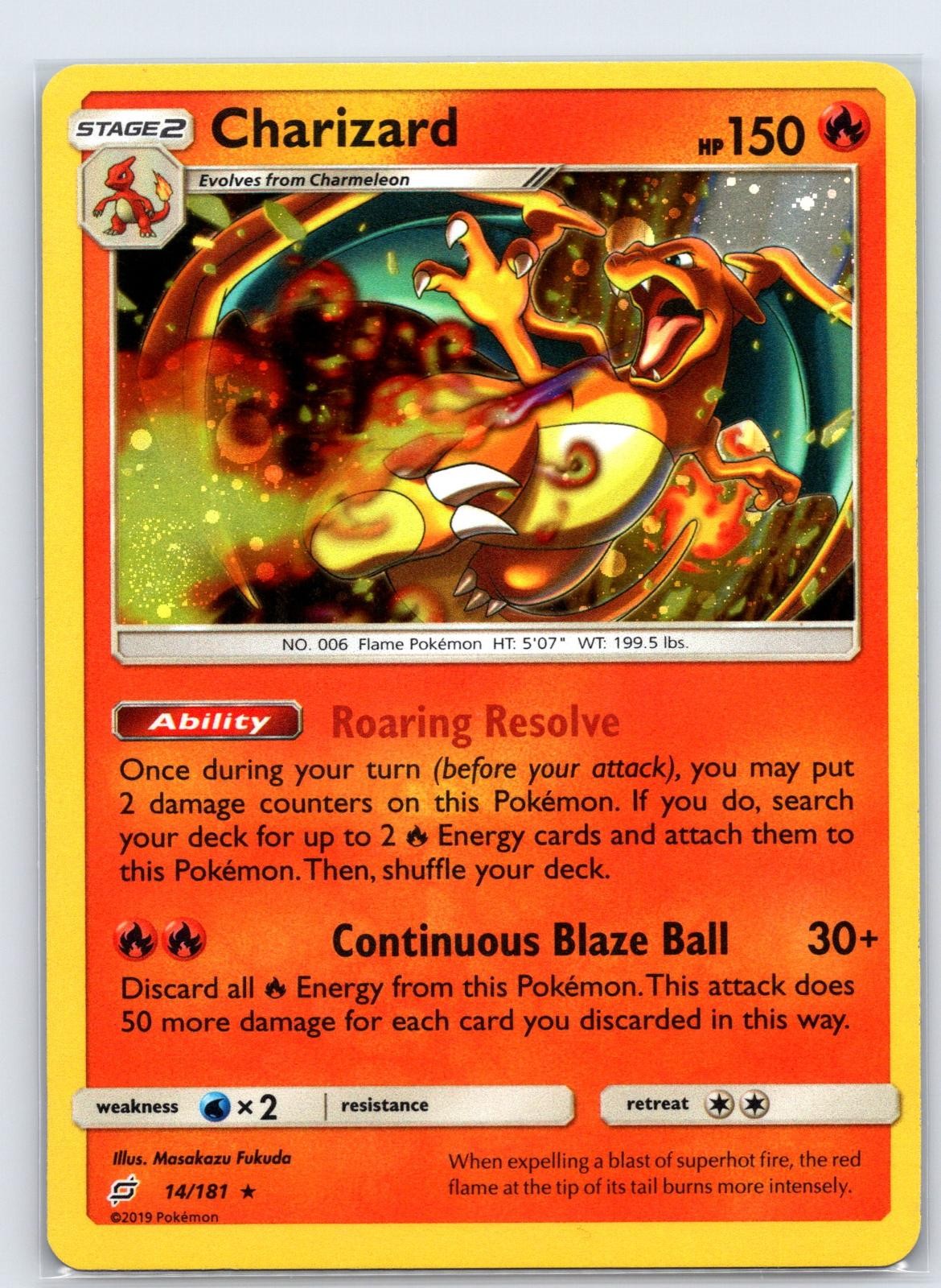Fart Swirl 💫 Charizard 14/181 Pokemon (Costco Exclusive) Cosmo Holo VLP