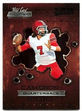 2021 Cameron Rising  Wild Card Alumination NIL Dead Aim RC Silver Version SP