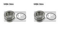 SKF 2X Radnabe Radlagersatz Hinten FüR Iveco Daily III Pritsche/Fahrgestell