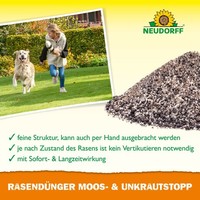Neudorff RasendüNger Moos Und Unkrautstopp 2,5Kg DüNger Rasen Eisen KaliumdüNger
