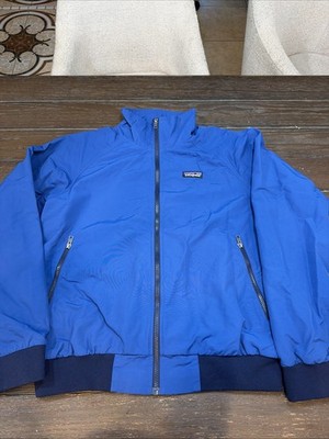 超絶希少‼️/極美品　Patagonia Lined Baggies JKT Patagonia Baggies Jacket Mens M Mesh Lined Full Zip Superior Blue