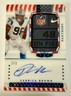 Panini 2020 National Treasures Derrick Brown Red White and Blue RPA /3 Panthers