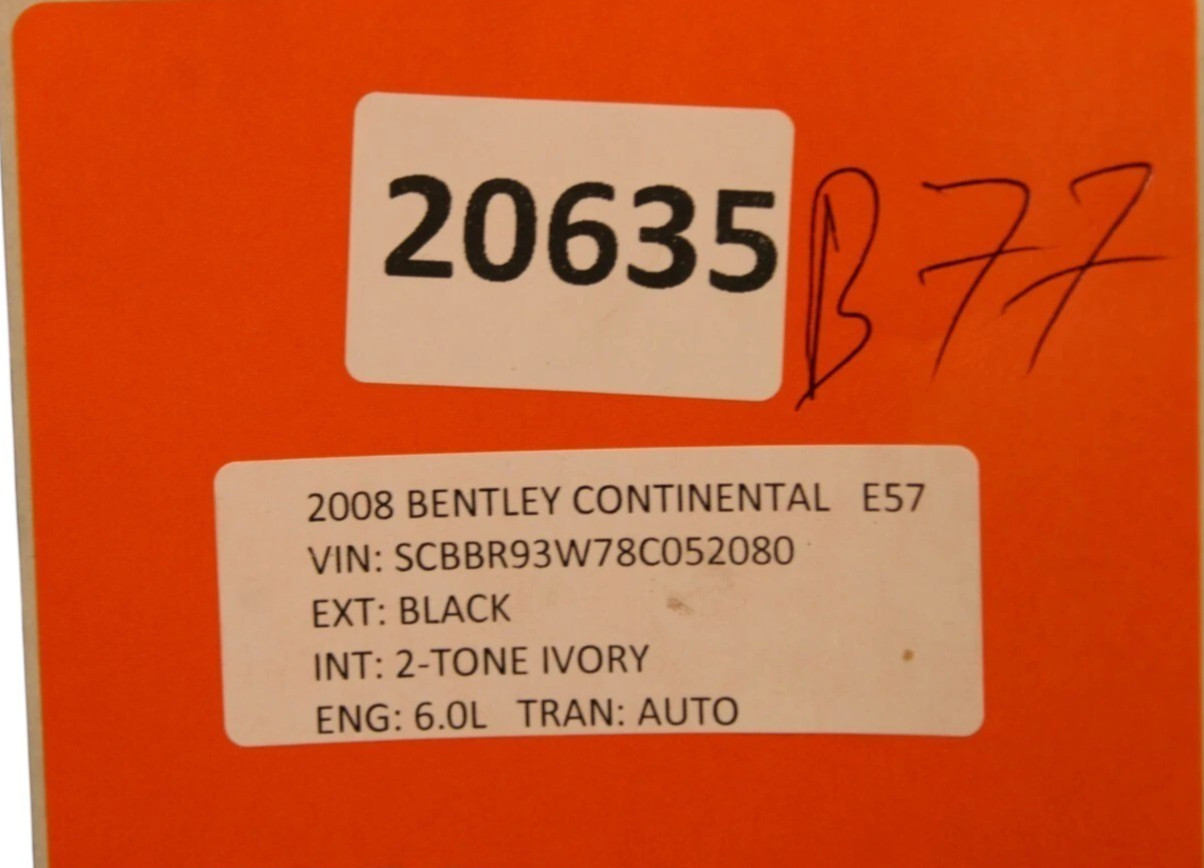 04-12 Bentley Continental Front Right Side Engine Bay Fuse Box Relay Module Oem
