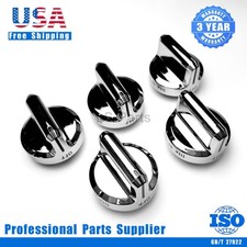 Range Control Knob Replacement 5304502763 For Frigidaire Oven Gas Stove 5 PCS