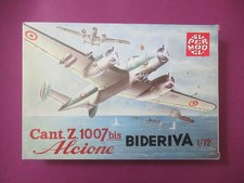 SUPERMODEL ALCIONE CANT. Z.1007bis BIDERIVA SCALA 1/72 NUOVO INCELOFANATO