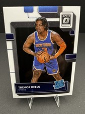 Trevor Keels #243 Donruss Optic NBA Basketball 2022-23 New York Knicks RC