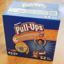 NEW SEALED 2005 Huggies Pixar Cars Pull Ups Training Pants 4T/5T Box 52 Ct.