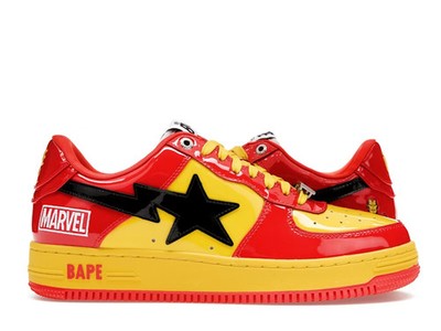 A Bathing Ape Bape Sta Marvel Comics Iron Man (2022) - 001FWI731902 Size 10