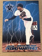 2000 PACIFIC VANGUARD -HIGH VOLTAGE INSERT - PEDRO MARTINEZ RED SOX #9