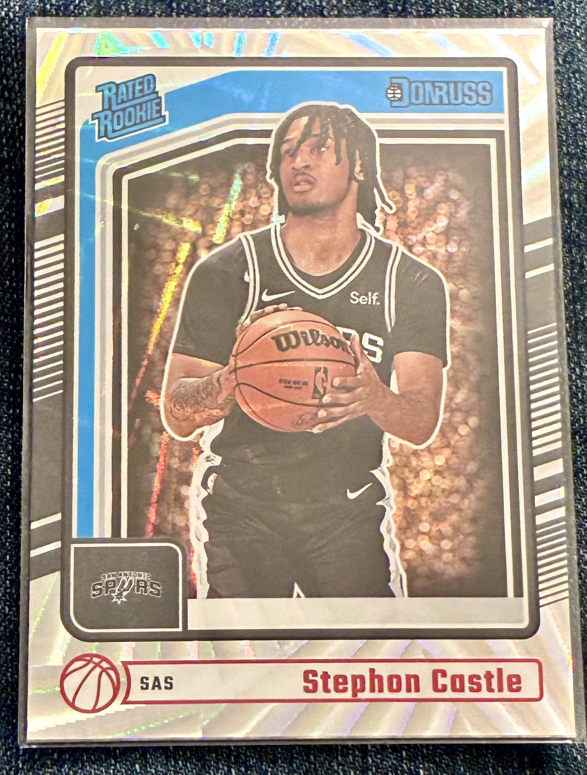 2024-25 Panini Donruss - Rated Rookie Stephon Castle #244 Wedges (RC)