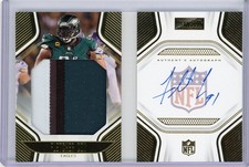 2022 Panini Playbook Patch Autograph Booklet #PJA-FC Fletcher Cox No 12 of 35