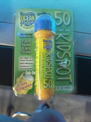 NOS Ocean Potion Suncare Anti Aging SPF 50 Sunblock Water/Sweat Resistant RARE