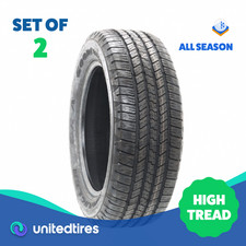 Set Of 2 Driven Once 27555r20 Goodyear Wrangler Sr-a 111s - 11.532