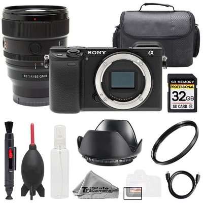 Sony Alpha a6400 + FE 85mm f/1.4 GM II Lens +32GB + Bag+ UV Filter- Basic Kit