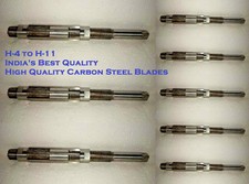8 Pcs ADJUSTABLE HAND REAMER SET H-4 to H-11 SIZES 15/32" TO 1-1/16"