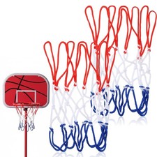 2Pcs Mini Basketball Net Replacement, 8 Loops Basketball Net Small Replacemen...