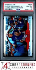 2019 BOWMAN TALENT PIPELINE CHROME BO BICHETTE-VLADIMIR GUERRERO JR. RC PSA 10