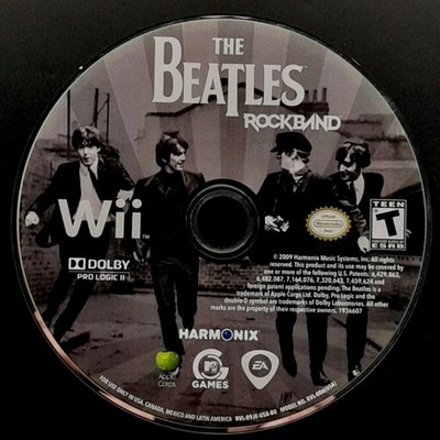 The Beatles: Rock Band - Wii - Disc Only - Resurfaced/Tested