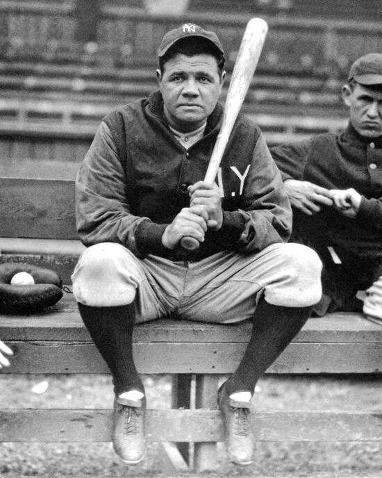 New York Yankees BABE RUTH Glossy 16x20 Photo Baseball Print Poster | eBay