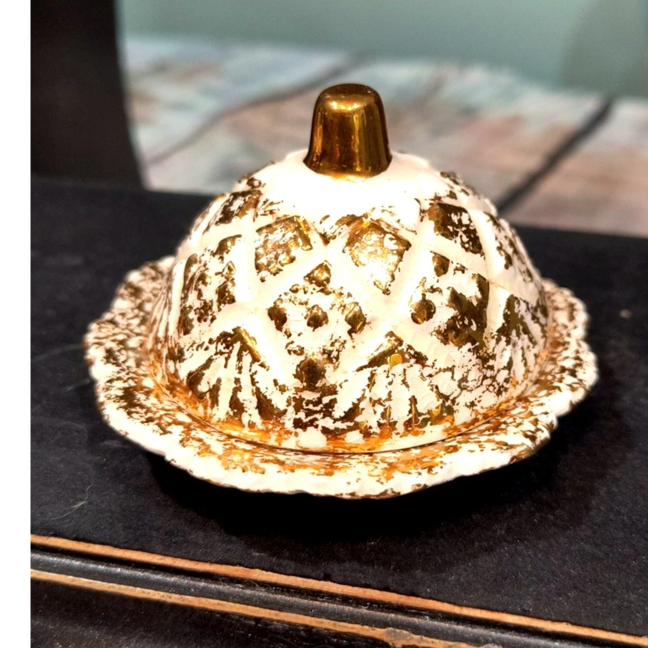 742. Mini Covered Butter Dish