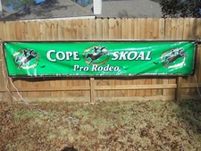 COPENHAGEN-SKOAL PRO-RODEO ARENA  BANNER  APPROX. 14.5' X 3' new