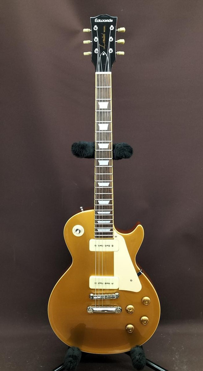 ギター EDWARDS E-LP-STD/P EDWARDS エドワーズ E-LP-STD/P Gold Top エレキギター(EDWARDS