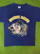 1995 Notre Dame Fighting Irish - Taz - Vintage College T-Shirt Medium 