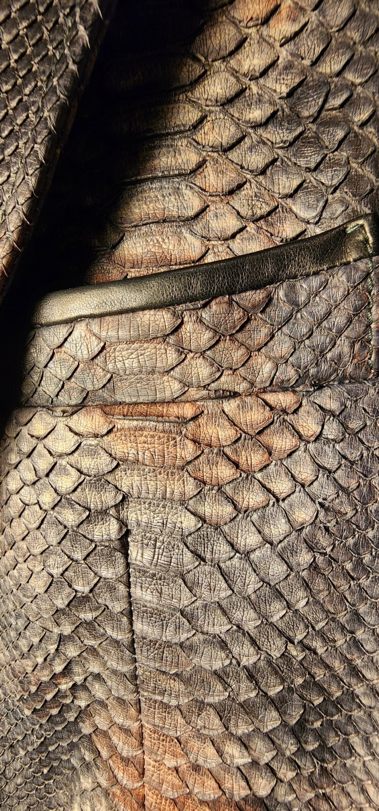 ANGELO GALASSO PYTHON & LAMBSKIN DINNER JACKET SI… - image 5