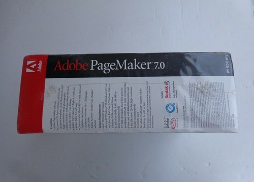 Adobe PageMaker 7.0 (Retail) (1 User/s) - Full Version for Windows 27530341 - Picture 5 of 7