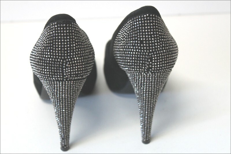Escarpins Minelli Velours Bordeaux Talons Hauts - Taille 36 - Occasion Très Bon État