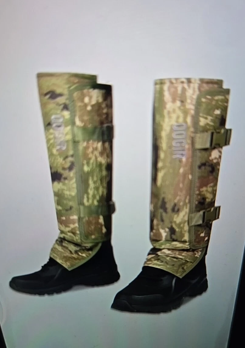 Qogir Snake Gaiters For Hunting: Durable Snake Guards, Snake Gaiter Leggings For