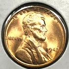1942  Uncirculated Lincoln Wheat Cent -  #13009
