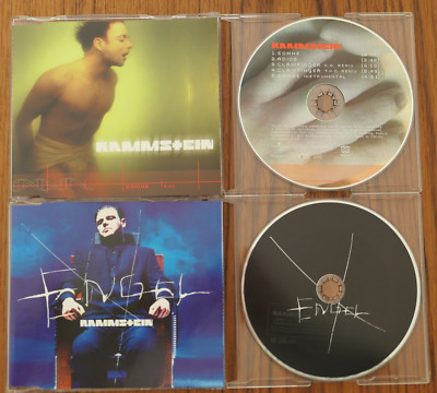 Rammstein   2 Maxi-CDs: Engel (5 Stücke tracks) & Sonne (5 Stücke tracks)  MINT-