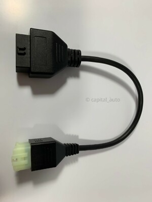 ZERO system OBD2コネクタ 6 Pin OBD2 Cable Harness for Kawasaki Z900, Z900RS, ZX10R, ZX14R