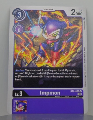 Impmon - Double Diamond - BT06 - Digimon - BT6-068