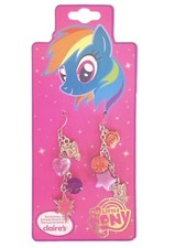My Little Pony Twilight Sparkle Charms Mismatched Drop Earrings Hasbro MLP Star