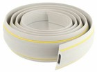 Cache câble Vulcascot, 30 x 10 mm (diamètre intérieur), 83 mm x 3 m, gris/jaune
