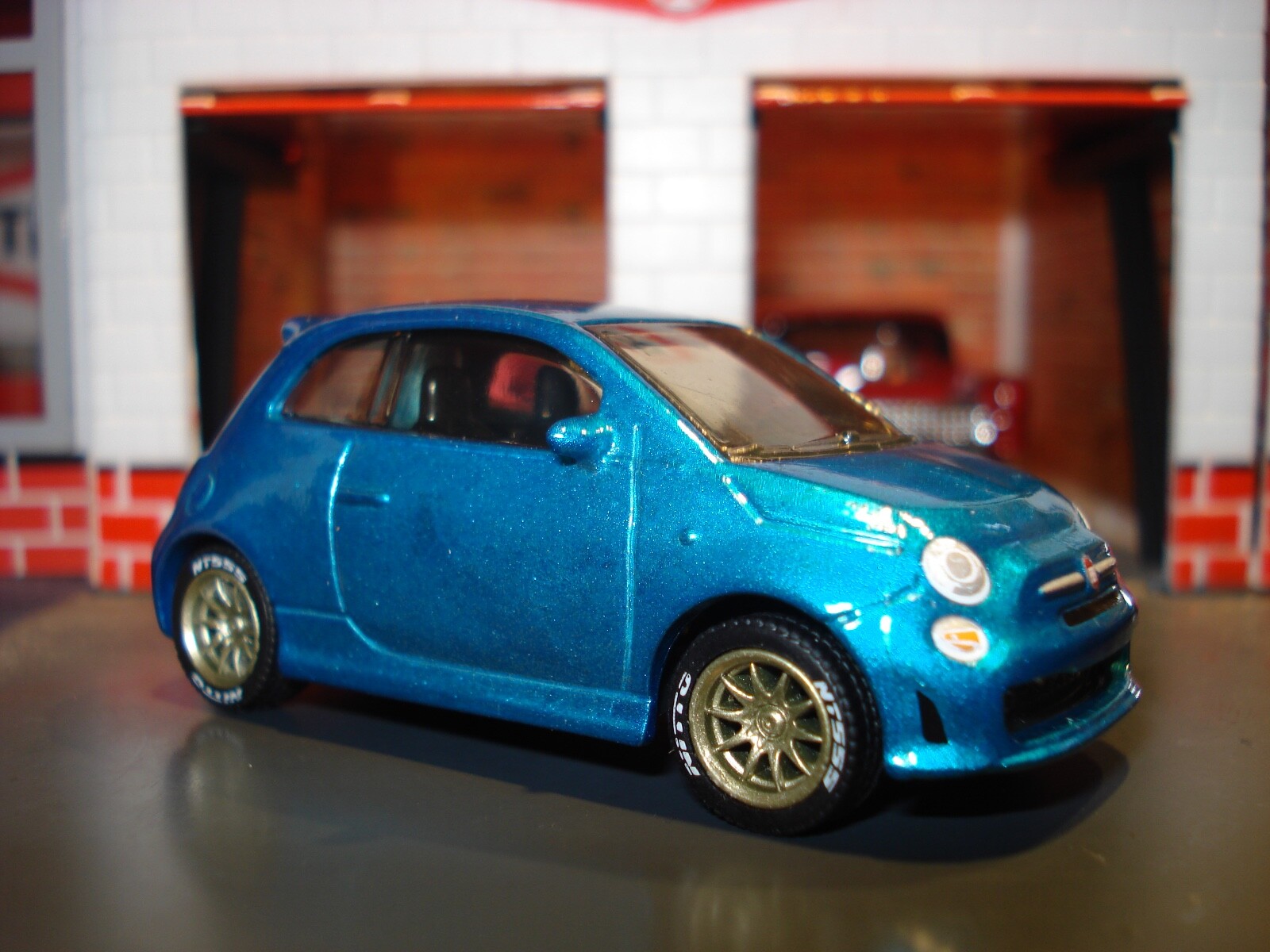 2019 FIAT 500 TURBO CUSTOM EDITION MB CUSTOM WHEELS AND TIRES COOL DETAILS-image