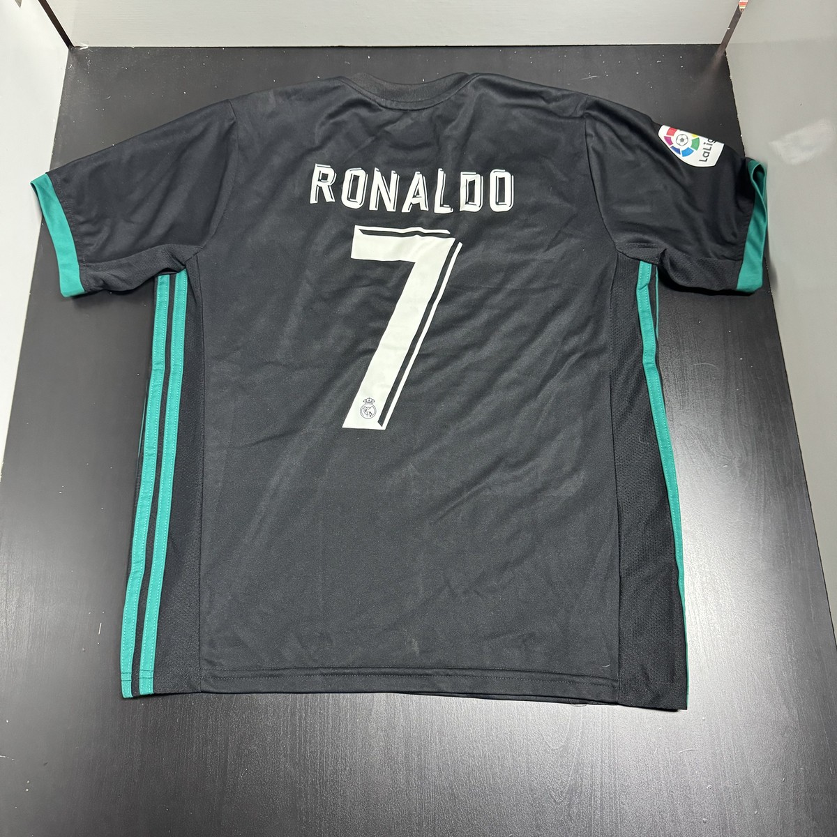 Adidas Real Madrid 2017 FIFA World Champions Ronaldo Black