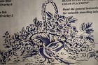 New French Toile Centerpiece Stencil -Lastencilworks 13.5 x 21.25 Wall Decor