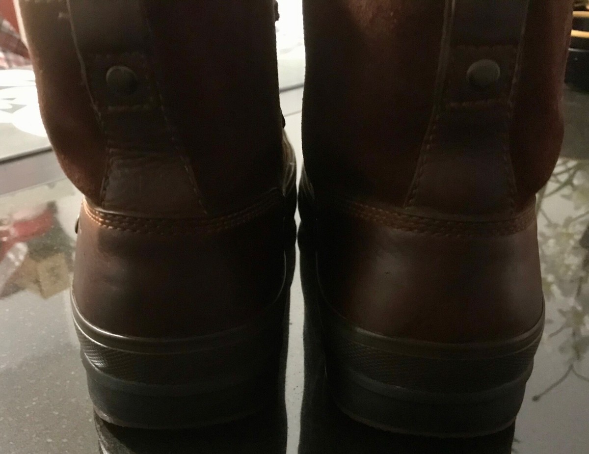 Sorel men’s Kingston Peak brown leather winter boots Sorel NM1567 Kingston Peak men main image 4