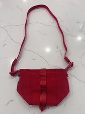 SUPREME NECK POUCH DARK RED CORDURA OS FW20 Mini Bag Travel Street Wear